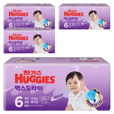 하기스 2024 맥스드라이 밴드형 기저귀, 6단계, 160매