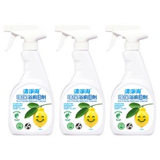 清淨海 環保浴廁清潔劑, 500g, 3瓶