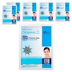 DERMAL 德瑪 潤白保濕面膜, 1片, 6片