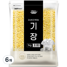 더담은 고소하고 맛있는 기장, 1kg, 6개