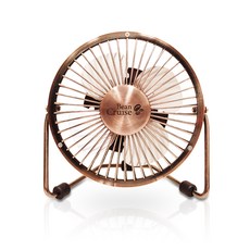 Bean Cruise 桌面USB金屬風扇 4吋, BCF-M04, 玫瑰金