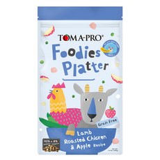 TOMA-PRO 優格 成犬 吃貨拼盤亮毛配方凍乾飼料, 鄉村羊肉佐蘋果, 680g, 1袋