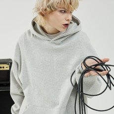 LMN 寬鬆版印花連帽T恤