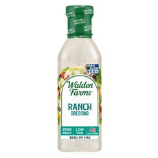 Walden Farms 田園沙拉醬, 1瓶, 355ml