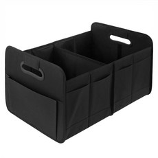 Tamsaa 汽車後車廂折疊式收納箱, 黑色
