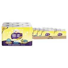 雪柔 金優質廚房紙巾 120張, 6捲, 8袋