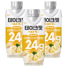 TAKEFIT MAX蛋白飲 香蕉口味, 250ml, 3個