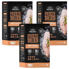 ABSOLUTE HOLISTIC 主食凍乾 犬用, 雞肉, 360g, 3盒