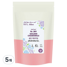 티엘리스 골든 캐모마일, 5개, 50개입, 1g