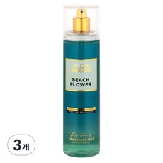 아리스 바디 미스트 비치 플라워, 3개, 250ml
