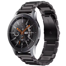 쉴드랩 갤럭시 워치 호환 프리미엄 무광 메탈 스트랩 시계줄 밴드 20mm, 무광블랙, 1개