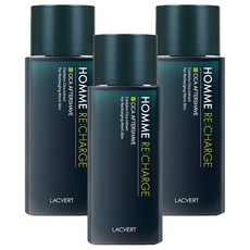 LACVERT 男士充電積雪草鬍後水, 3個, 185ml