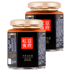 紅豆食府 干貝XO醬禮盒 2罐, 330g, 1盒