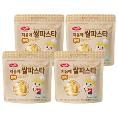 베베스트 처음에 쌀파스타 현미, 100g, 4개