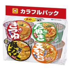 Maruchan 迷你綜合杯麵 4入, 1袋