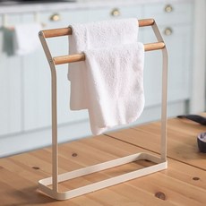 VISVIVA VIS I'm 立式雙層毛巾架 + 防汙底部緩衝墊 4入, 混色, 1個