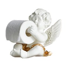 北歐天使面紙盒架, 金色, 1個