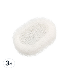 Saedeuri 海綿肥皂架, 白色, 3個