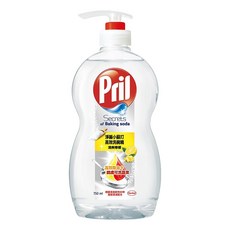 Pril 淨麗 小蘇打高效洗碗精 檸檬, 750ml, 1瓶