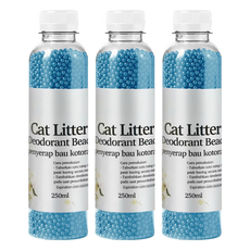 毛皇上 貓砂除臭珠 茉莉, 250ml, 3瓶