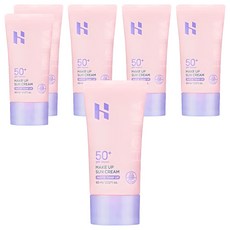 홀리카홀리카 메이크업 선크림 SPF50+ PA+++, 60ml, 6개