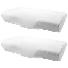 HONDONI 人體工學4D蝶型記憶紓壓枕頭 Z1-GY, 天絲灰, 2個