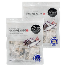 해통령 디포리 해물다시팩, 540g, 2개