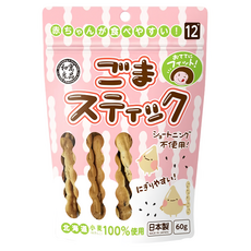 和寓良品 北海道小麥芝麻棒，12個月以上適用, 黑芝麻, 60g, 1包