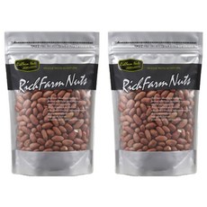 豐富的棕櫚堅果烤花生, 700g, 2包