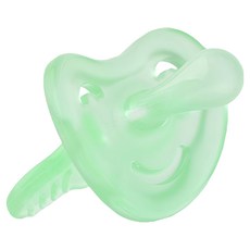 sillymann 矽膠安撫奶嘴 WSB220 (透明綠色), 4個月以上, 1個