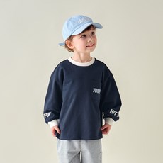 월튼키즈 아동용 로고 베이직 티셔츠