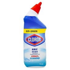 CLOROX 高樂氏 馬桶殺菌清潔凝膠，殺菌99.9%, 709ml, 1瓶