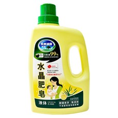 南僑水晶 水晶肥皂液体 檸檬香茅, 2.4kg, 1桶