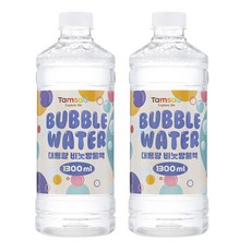 Tamsaa 泡泡水補充液 1.3L, 2個, 混合顏色