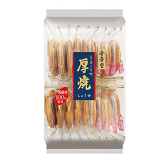 金吾堂 厚燒米果-醬油風味 388.8g, 1袋