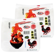 黑雞牌雞絲麵, 55g, 10包