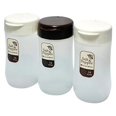 NAKAYA 樹脂鹽胡椒罐 K445, 120ml, 1組