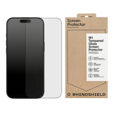 RHINOSHIELD 犀牛盾 智慧型手機 玻璃 螢幕保護貼 iPhone 16 Pro/17 /17 Pro 高透 抗藍光 9H 黑邊 Box Damage Discount 1個 製造商標準保固
