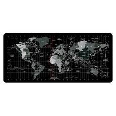 DTAudio 長款滑鼠墊 MPD-A02, 世界地圖, 1個