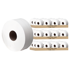 August 秋香 大捲筒衛生紙 250M, 12捲, 3箱