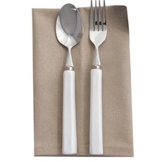 Sugar Cotton素色亞麻餐巾, 米色, 1個, 1入