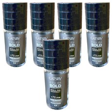 GATSBy 止汗體香滾珠 夜幕迷慾, 50ml, 5個