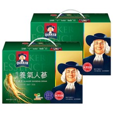 QUAKER 桂格 無糖養氣人蔘滋補液禮盒, 1.14L, 2盒