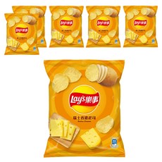 Lay's 樂事 洋芋片 瑞士香濃起司, 34g, 6包