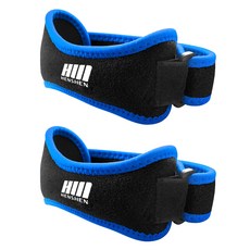 Hensen 緩衝加壓髕骨護膝, 藍黑色, 2個