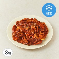 요리락 고추장 제육불고기 (냉동), 3개, 500g