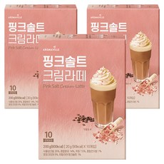 Handrip 粉紅色鹽奶油拿鐵, 20g, 3個, 10入