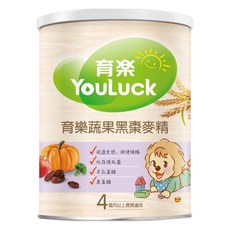 YouLuck 育樂 麥精, 黑棗, 280g, 1罐