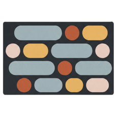 硅藻泥防水地墊, 幾何