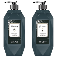 farcent 花仙子 香水胺基酸沐浴露 冷杉麝香, 780g, 2瓶